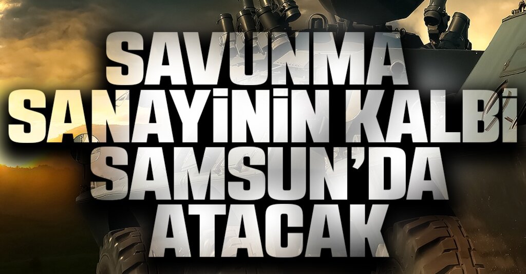 Savunma Sanayii Başkanı İsmail Demir Samsun’da! Savunma Sanayinin Kalbi Samsun’da Atacak