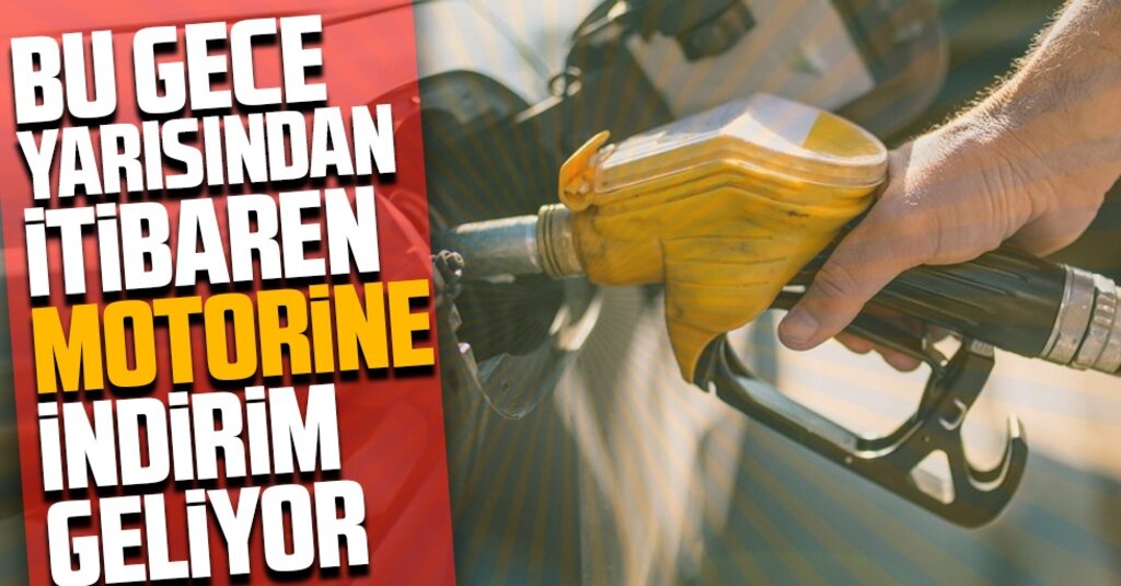 Motorine Büyük İndirim! 8 Eylül’den İtibaren Pompa Fiyatları Düşüyor