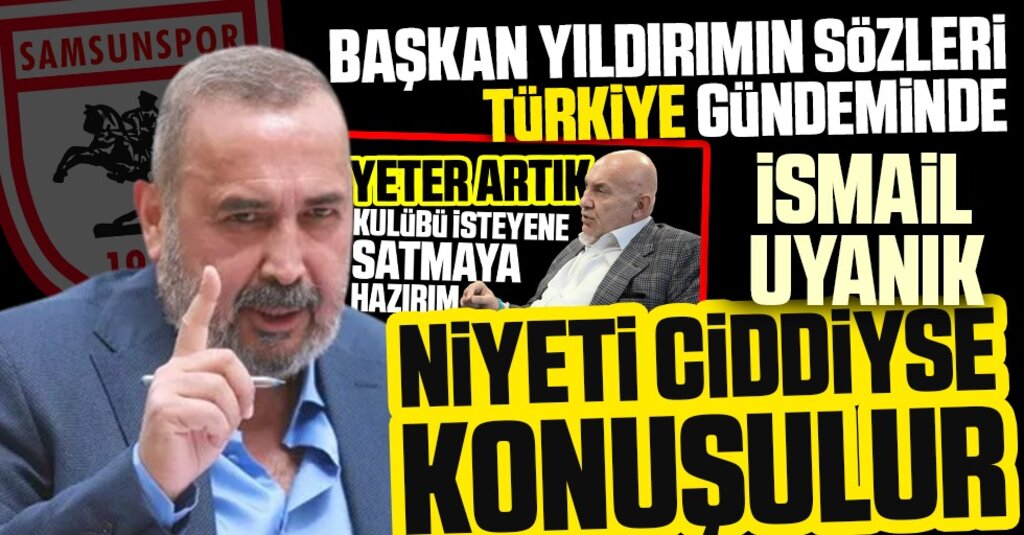 Eski Başkan İsmail Uyanık: Niyet Ciddi İse Finansal Adımları Atarım