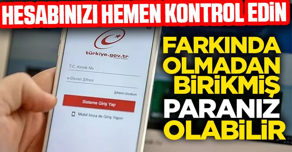 E-Devlet Üzerinden Alacaklarınızı Öğrenin: PTT’den Nasıl Alınır?