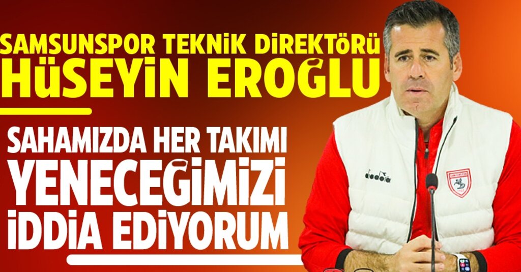Samsunspor Teknik Direktörü Hüseyin Eroğlu: Turu Geçtiğimiz İçin Mutluyuz
