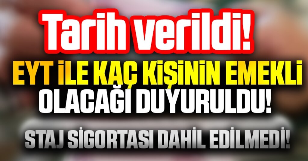 EYT Düzenlemesinde Kritik Eşik: Sarıeroğlu 1,5 Milyon, Bilgin Tamamladık Dedi