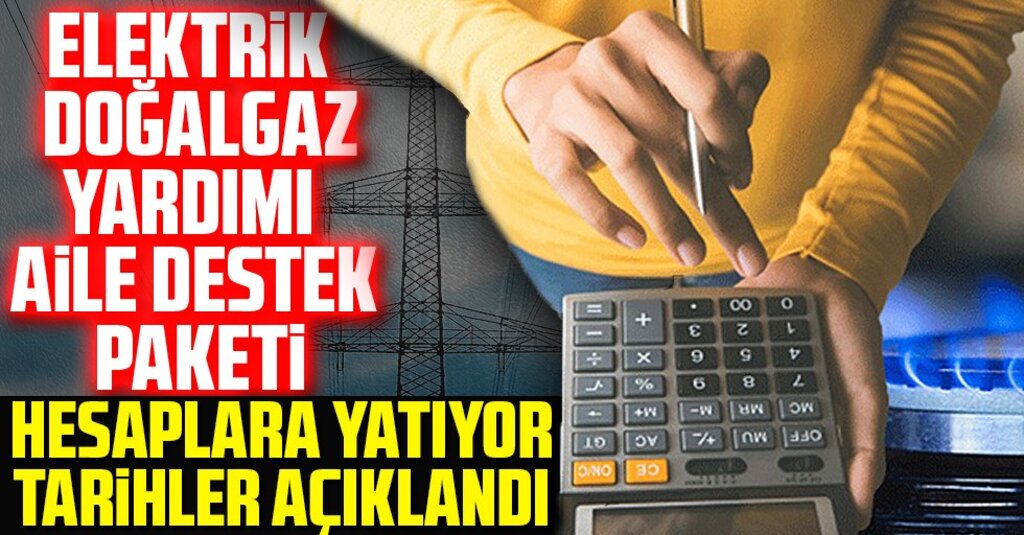 Aile Destek Paketi ile ilgili açıklama! Hesaplara yatıyor