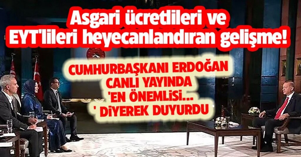 Asgari Ücret 2023 Ne Kadar Olacak? Erdoğan’dan Beklenen Açıklama Geldi