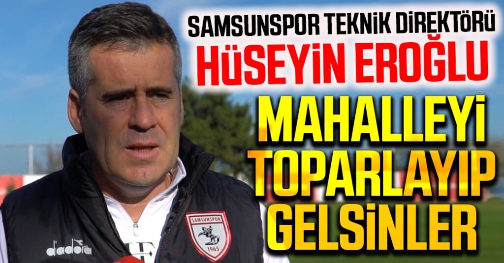 Hüseyin Eroğlu: Son 3 Maçtan 9 Puan İstiyoruz, Hedefe Hep Birlikte Gideceğiz