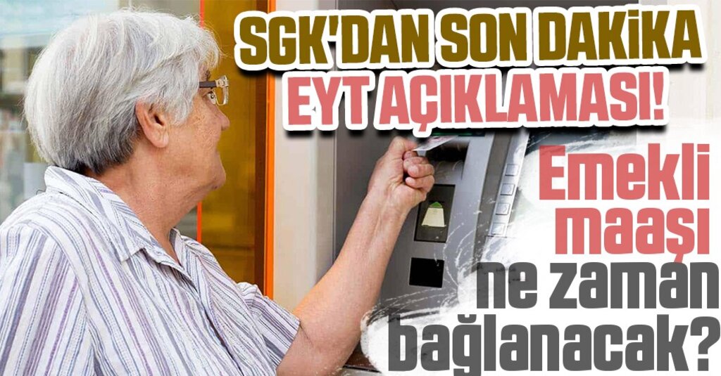 SGK’dan EYT Başvuruları Hakkında Kritik Uyarı: Süreç Yasalaşmadan Aylık Bağlanamaz