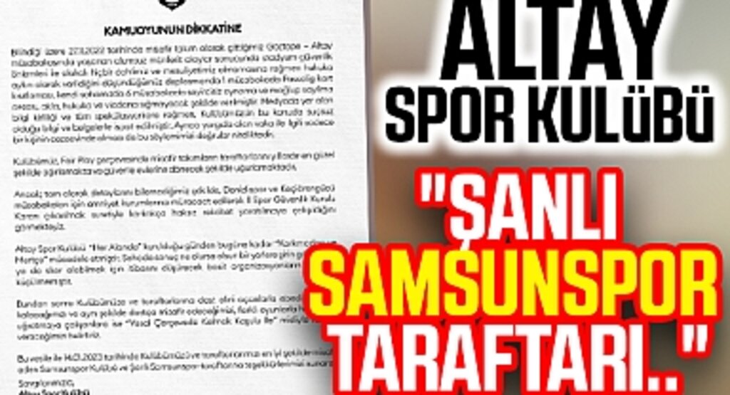 Altay Spor Kulübü :