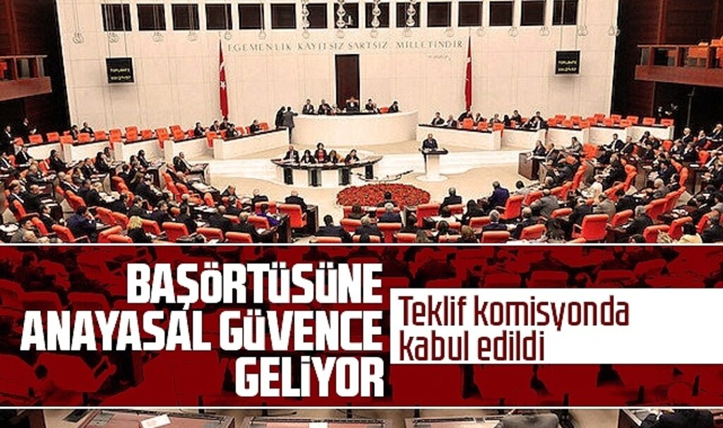 TBMM Anayasa Komisyonu’ndan Geçti: Başörtüsü Teklifi Genel Kurul Yolunda