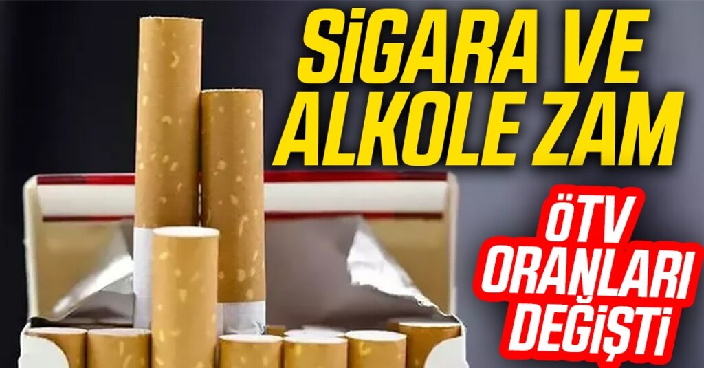 Ocak Ayı ÖTV Güncellemesi Yapıldı: Tütün ve Alkollü Ürünlerde Yeni Oranlar