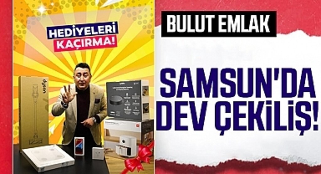 Samsun'da Dev Çekiliş!