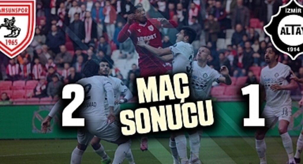 Samsunspor - Altay Maç Sonucu: 2-1