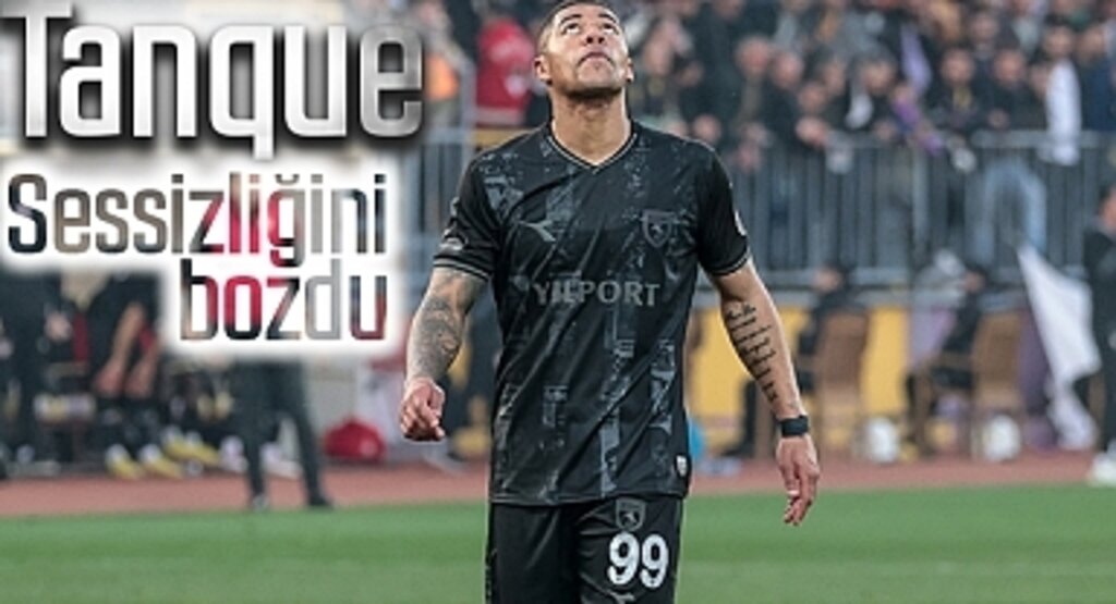 Tanque Sessizliğini bozdu