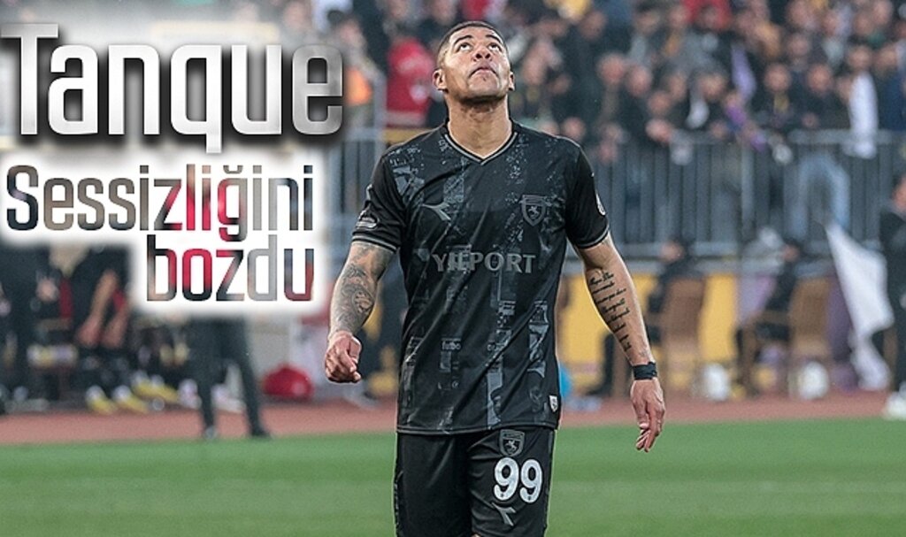 Tanque Sessizliğini bozdu