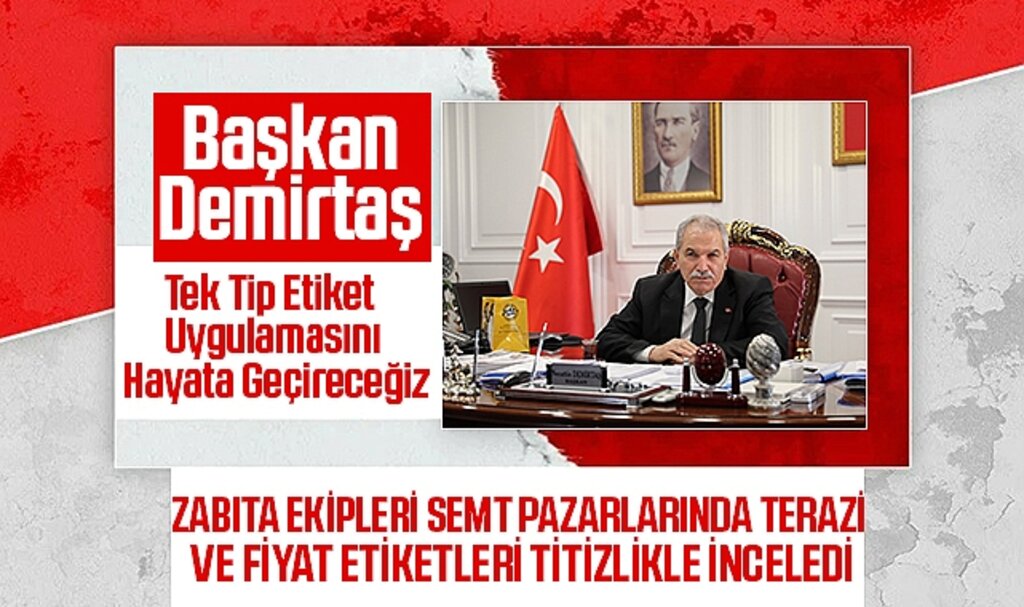 İlkadım’da Pazarlarda Etiket ve Ölçü-Tartı Kontrolleri Yapıldı