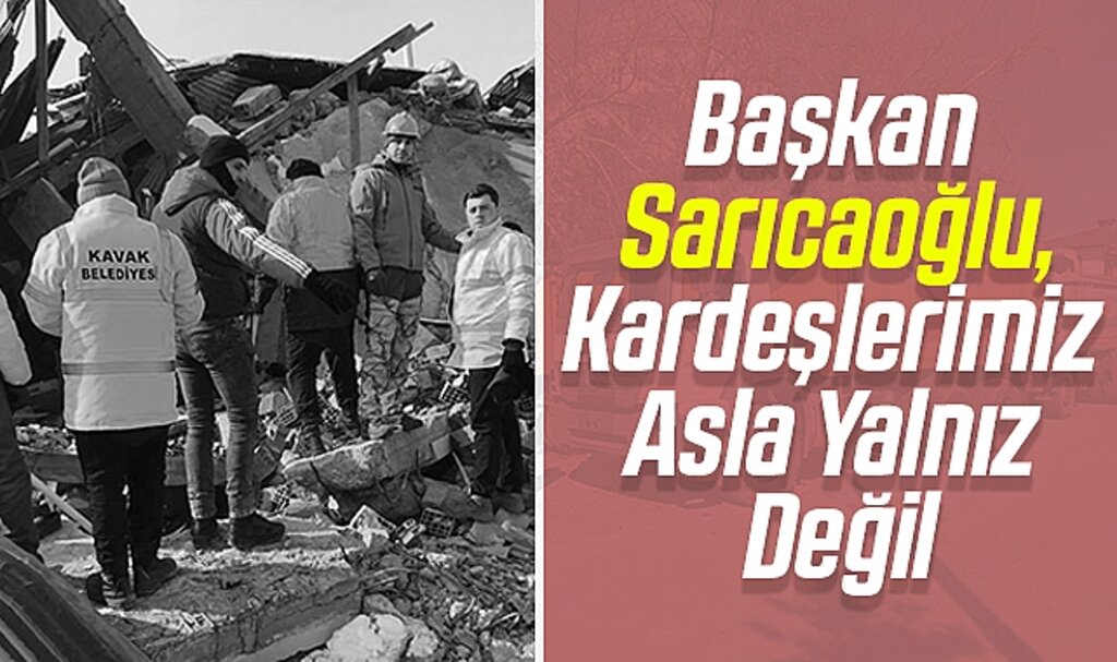 Kavak Belediyesi Deprem Bölgesi İçin Seferber Oldu: Onlarca Yardım TIR’ı Gönderildi