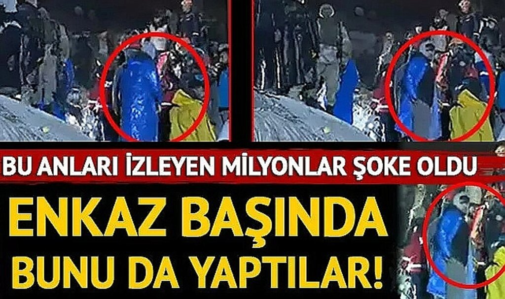 Yardımlar sürerken deprem bölgesinde hırsızlık görüntüleri ortaya çıktı