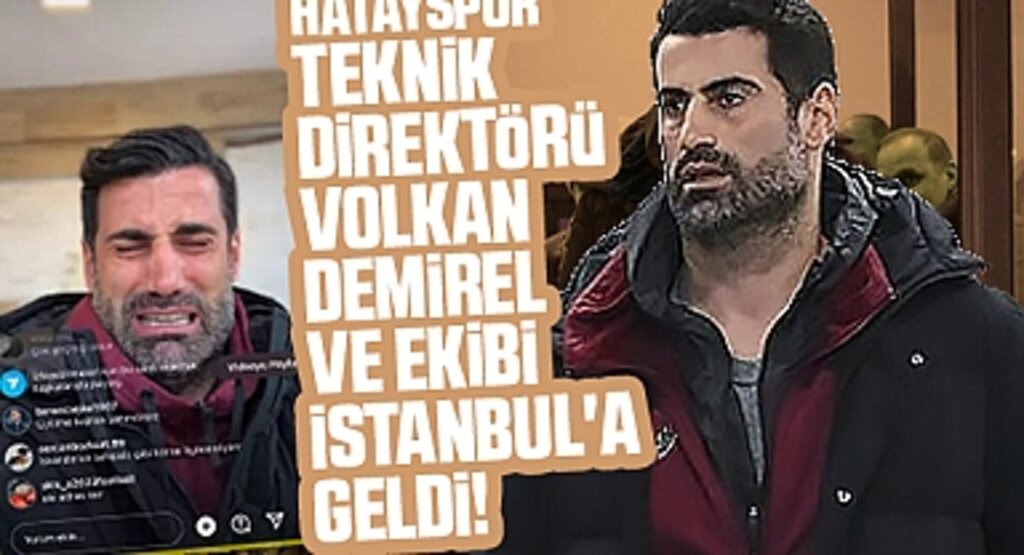 Fenerbahçe'den paylaşım: Volkan Demirel ve ekibi İstanbul'a geldi!