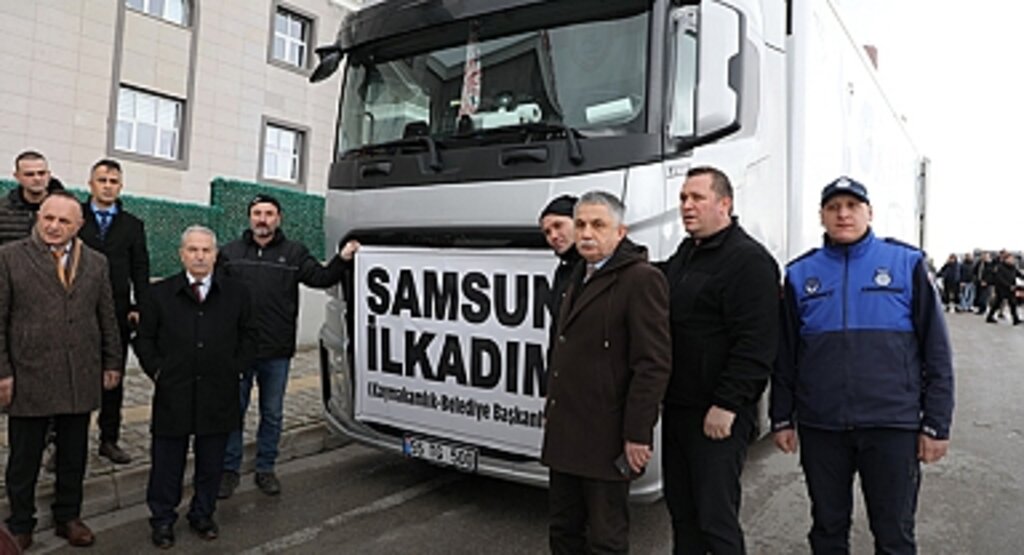 İlkadım Belediyesi Deprem Bölgesi İçin Tüm İmkanlarını Seferber Ediyor
