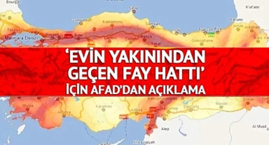 Milyonlarca kişi akın etti kilitlendi: AFAD açıkladı! Evinizin yakınından geçen fay hattı... Herkes Türkiye deprem tehlike haritasını merak ediyordu
