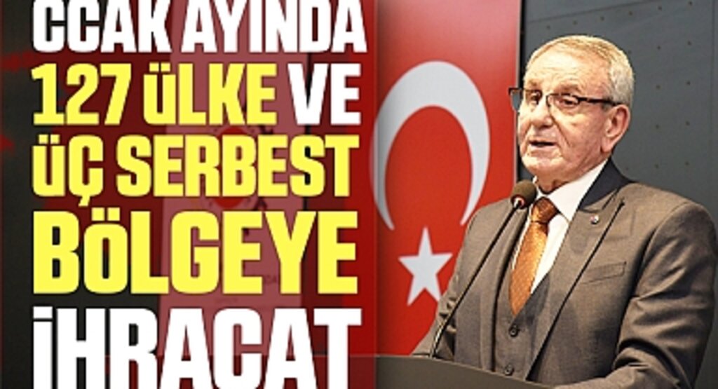 Samsun ccak ayında 127 ülke ve üç serbest bölgeye ihracat yaptı