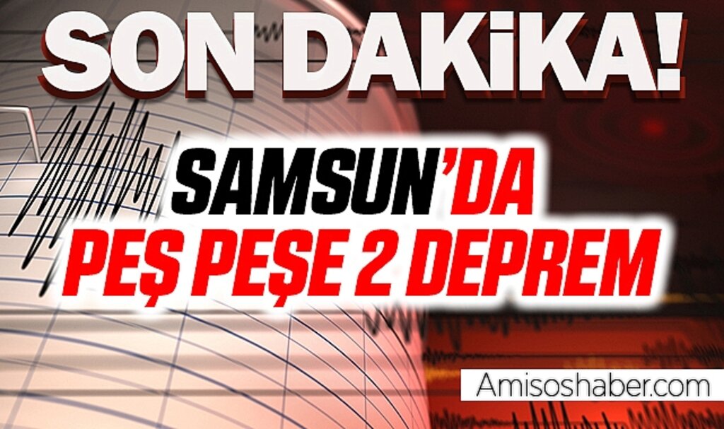 Samsun deprem mi oldu? SON DAKİKA! 22 Şubat Samsun'da deprem mi oldu? Samsun deprem şiddeti ne?