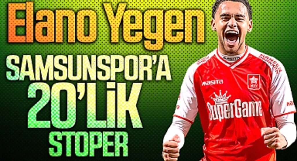 Samsunspor'a 20'lik Stoper