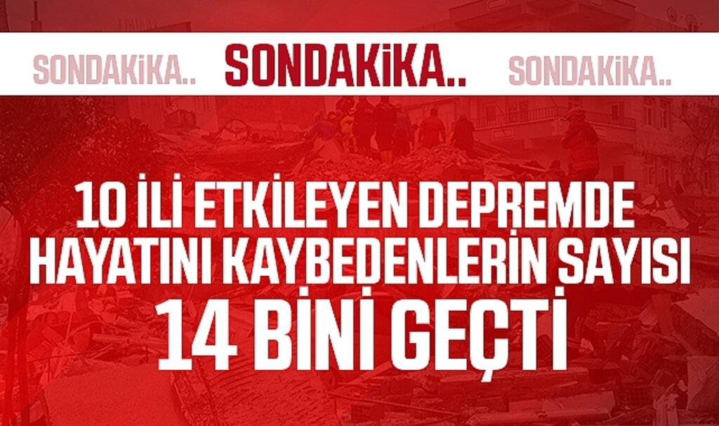 Cumhurbaşkanı Yardımcısı Oktay Açıkladı: Can Kaybı 14 Bini Aştı