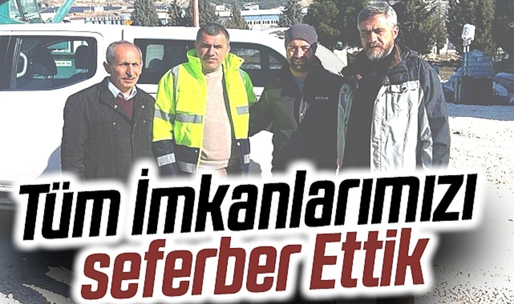 MCR Grup’tan Deprem Bölgesine Gönül Köprüsü: Yaraları Birlikte Saracağız