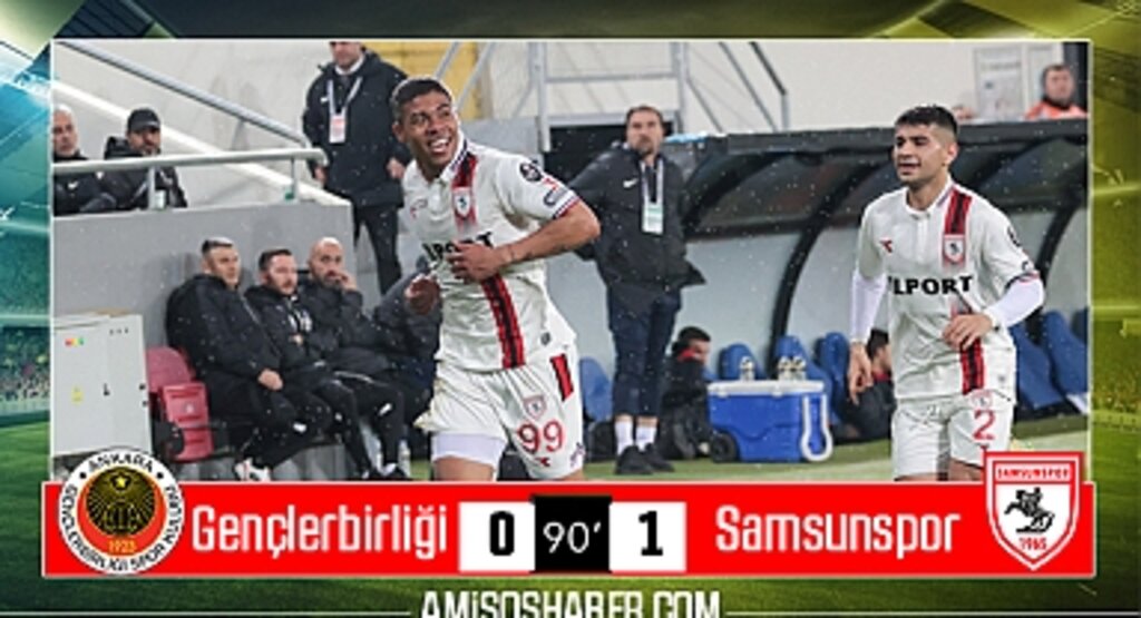 Gençlerbirliği 0-1 Samsunspor (MAÇ SONUCU)