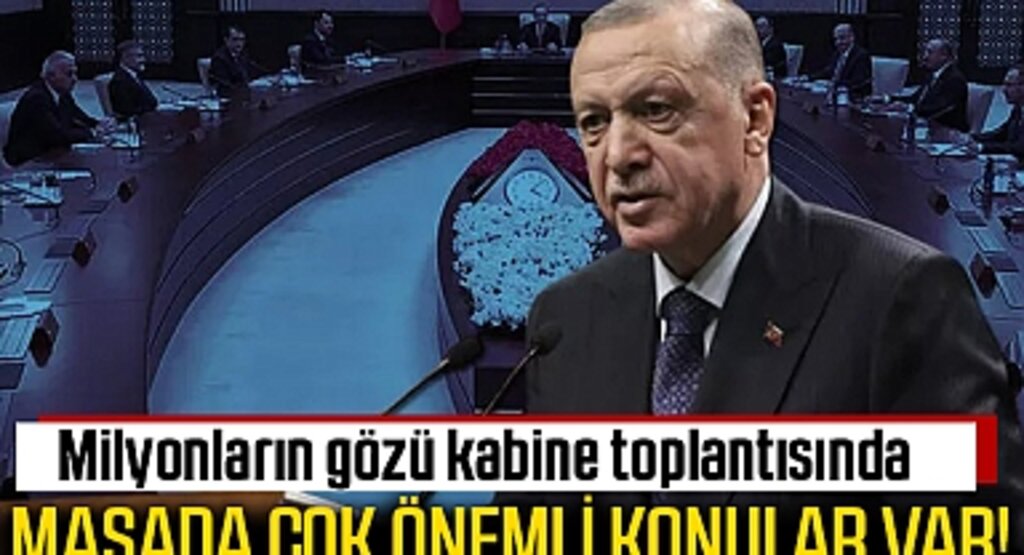 Gözler Kabine toplantısına çevrildi, gündemde deprem ve seçim var!