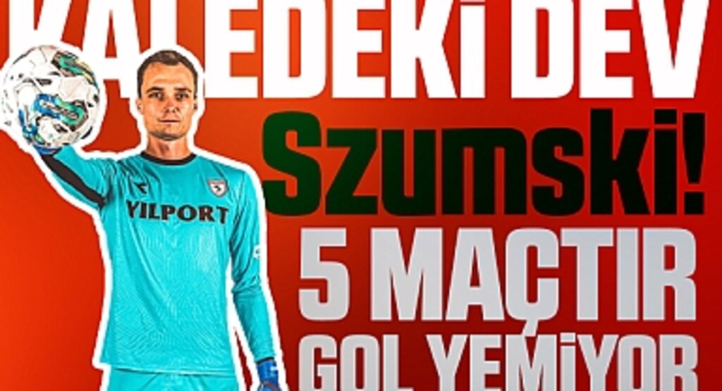 Kaledeki Dev: Szumski! 5 Maçtır gol yemiyor