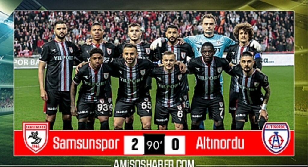 Samsunspor 2-0 Altınordu | MAÇ SONUCU
