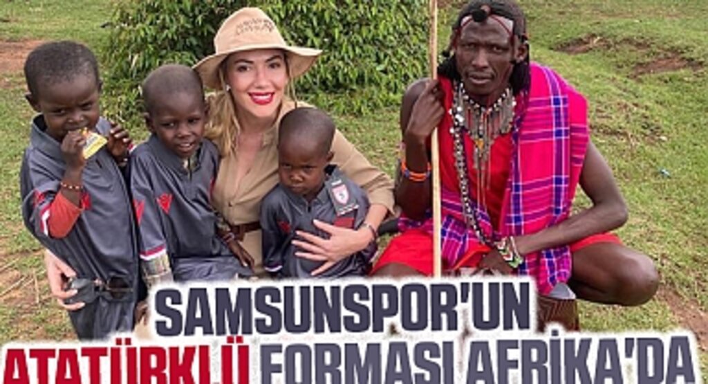 Samsunspor Sevgisi Afrika'da da Yaşıyor: Başkan Yüksel Yıldırım, Samsunspor Forması Giyen Afrikalı Çocukların Görüntülerini Paylaştı
