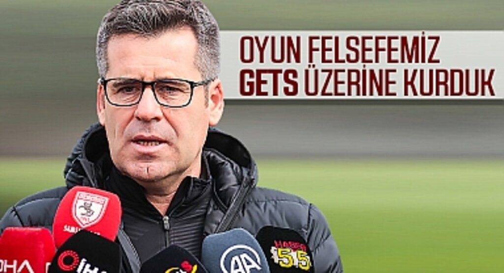 Samsunspor Teknik Direktörü Hüseyin Eroğlu: Oyun felsefemizi GETS üzerine kurduk