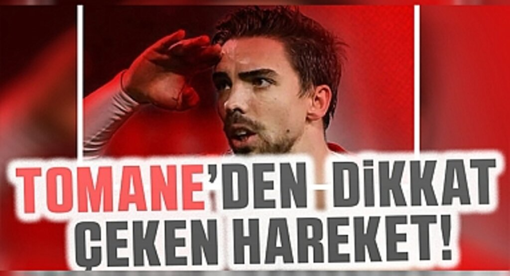 Samsunspor'da Tomane'den dikkat çeken hareket!