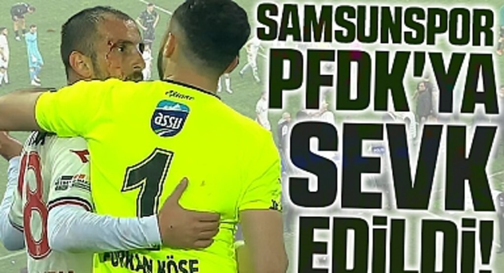 TFF Disiplin Kurulu, Sakaryaspor - Samsunspor maçında gerçekleşen olaylar nedeniyle 2 takımı da PFDK'ya sevk etti.