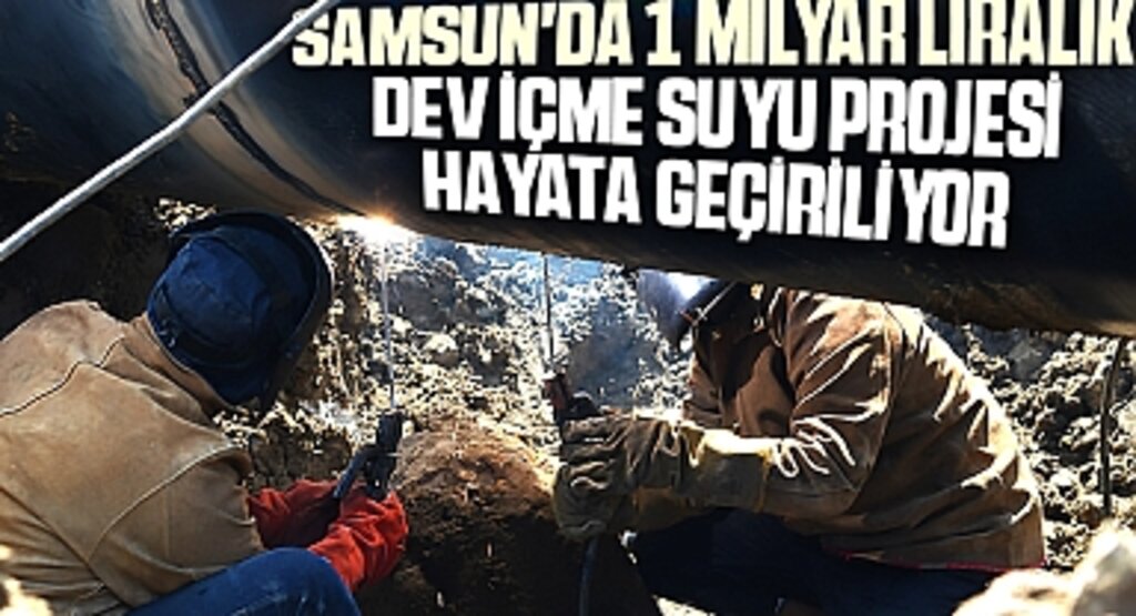 SBB, 19 Mayıs Barajı İçme Suyu İsale Hattı Projesi ile 5 İlçeye Arıtılmış Su Temin Ediyor