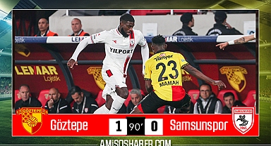 Göztepe 1-0 Samsunspor | MAÇ SONUCU