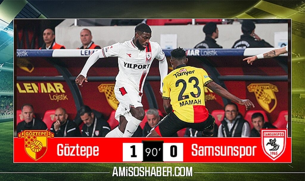 Samsunspor İzmir’de Durdu: 20 Maçlık Seri Göztepe Deplasmanında Bitti