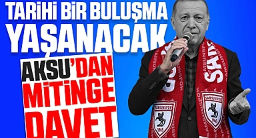 Ersan Aksu’dan Samsunlulara Çağrı: 4 Mayıs’ta Tarihi Buluşmada Yerimizi Alalım