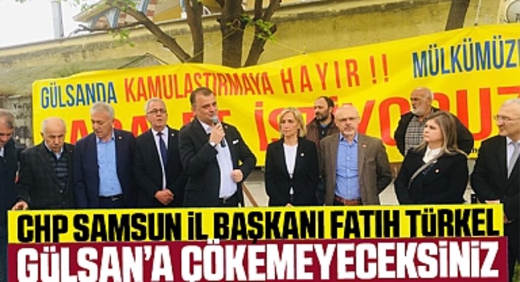 Fatih Türkel: Gün Sanayi Sitesi'ne Çökme Girişimine Göz Yummayacağız