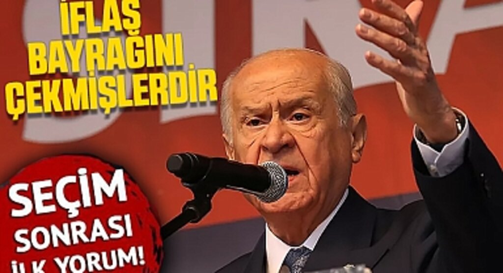 Devlet Bahçeli’den Seçim Sonrası İlk Açıklama: 14 Mayıs'ta Türkiye Kazandı