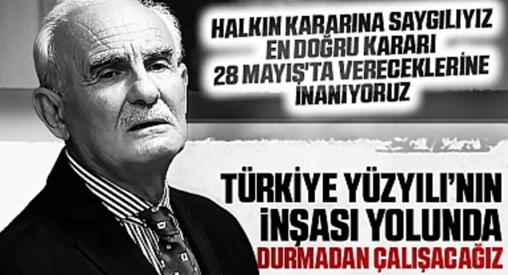 Yusuf Ziya Yılmaz: Halkımızın Kararına Her Zaman Saygılıyız