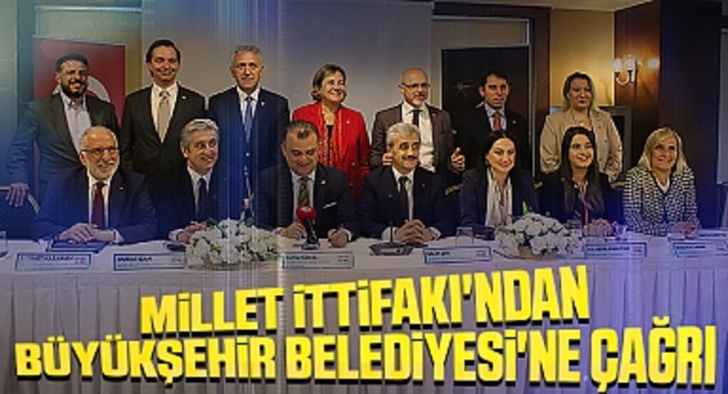 Millet İttifakı’ndan Samsun Büyükşehir Belediyesi’ne
