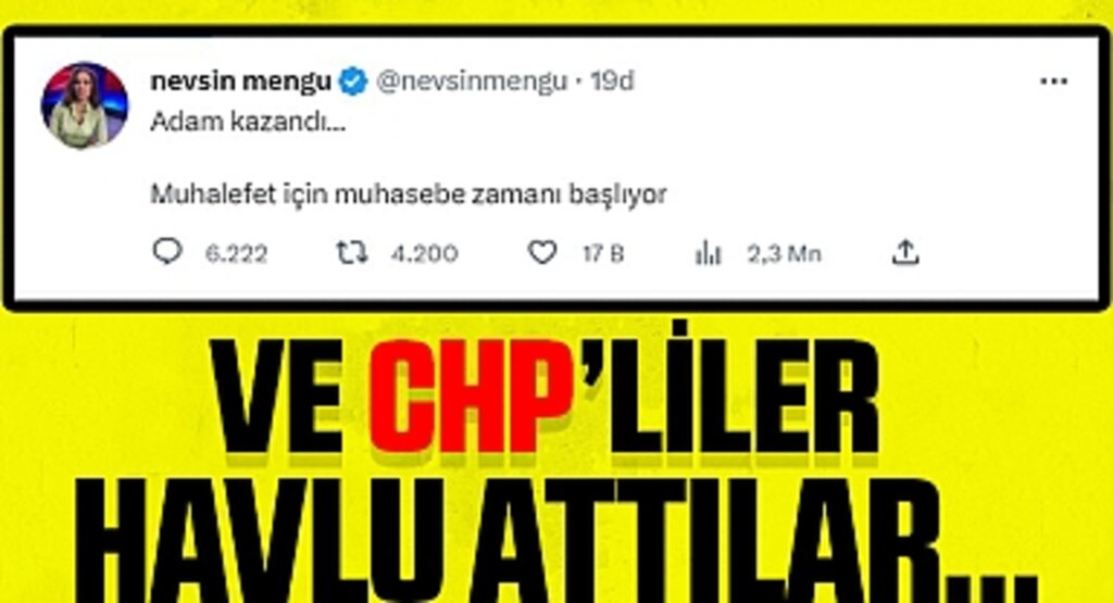 Nevşin Mengü'den Seçim Yorumu: Adam Kazandı... Muhalefet İçin Muhasebe Zamanı