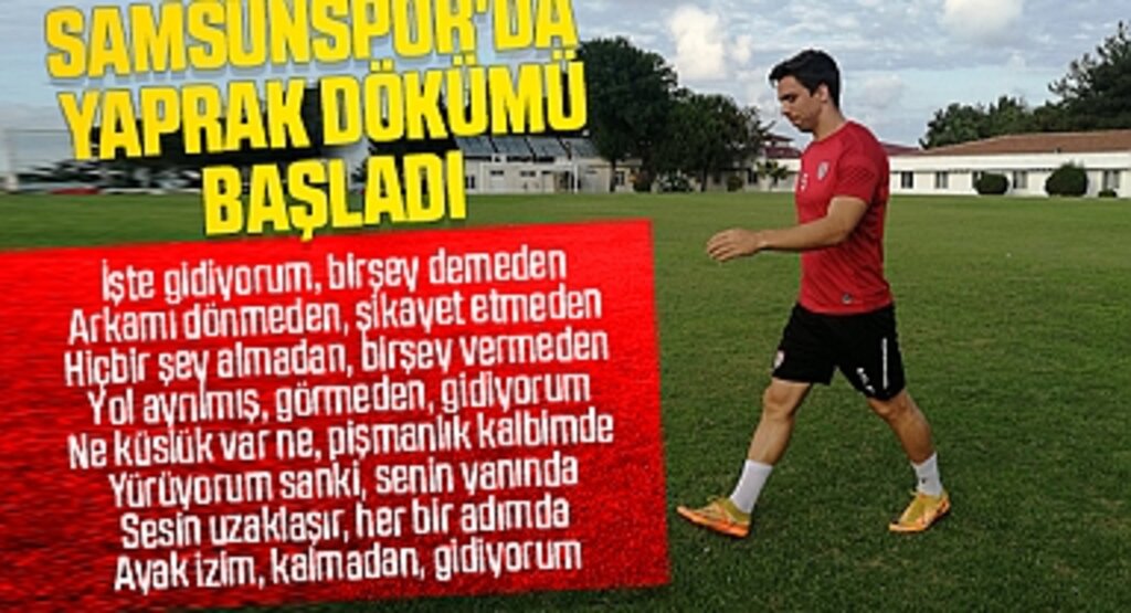 Samsunspor Tomane ile yolları ayırdı!