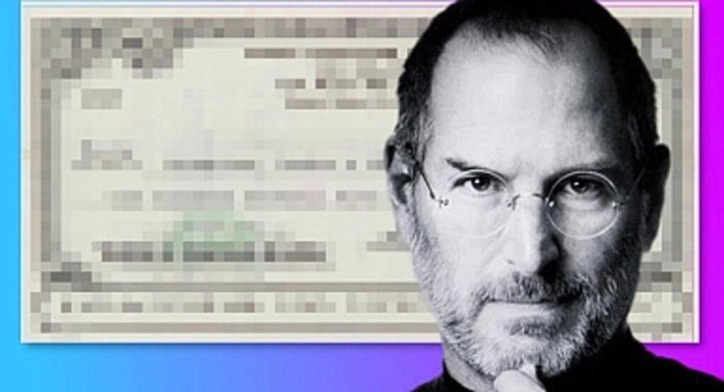 Steve Jobs İmzalı Çek, Açık Artırmada Yüksek Fiyata Satıldı: İlk Apple Adresini İçeriyor!