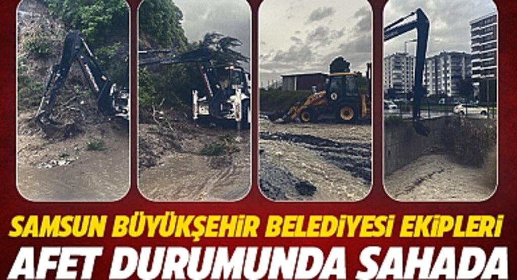 Samsun’da Sel Felaketi: Ladik’te Metrekareye 97 Kilo Yağış Düştü, Belediye Teyakkuzda