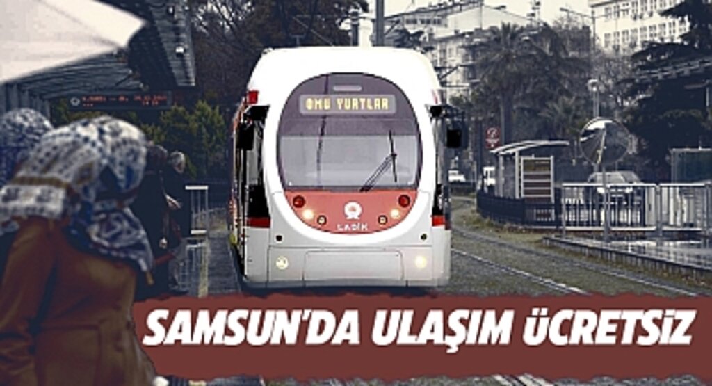Samsun'da YKS Günlerinde Ulaşım Ücretsiz Olacak! SAMULAŞ'tan Öğrenci ve Velilere Destek