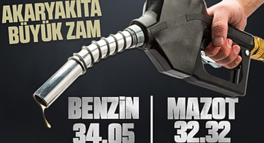 Cumhurbaşkanı Kararı ile Akaryakıta ÖTV Zammı: Benzin ve Motorine 5 TL, LPG'ye 4 TL Artış